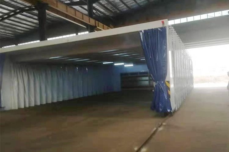 梁山恩信汽車(chē)制造有限公司移動(dòng)伸縮噴漆房