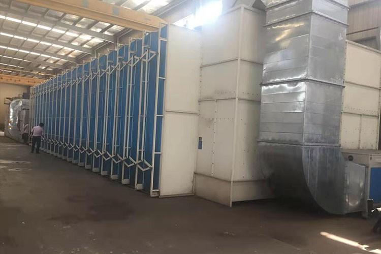 梁山沃德汽車(chē)制造有限公司伸縮噴漆房